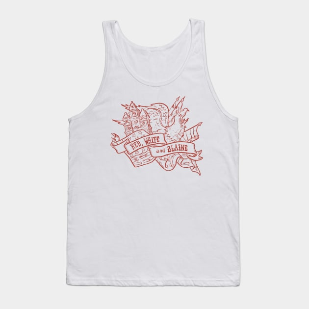 Red White and Blaine! Tank Top by JoshWay